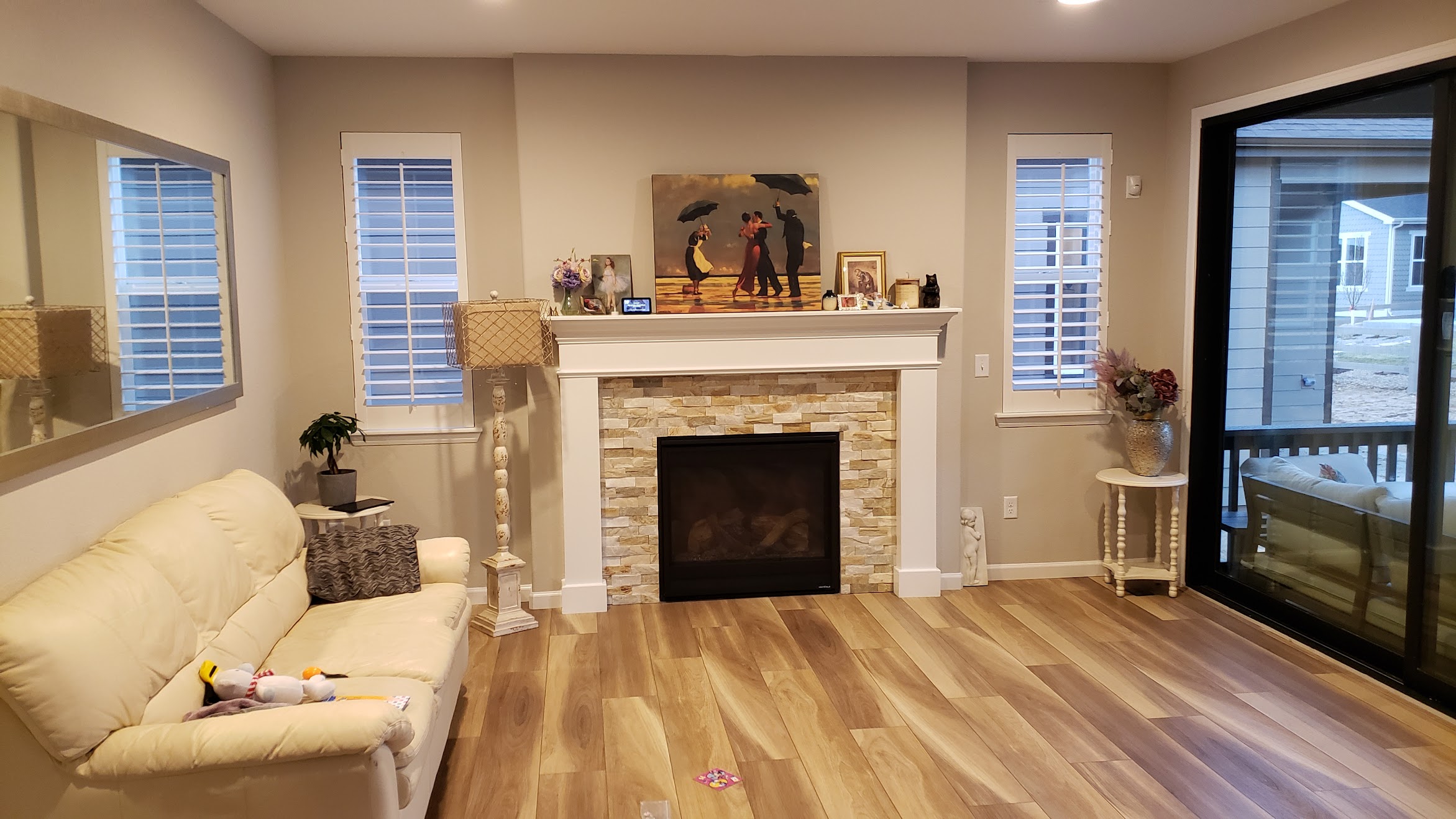 AMD Construction Project Gallery - Fireplace sound 3